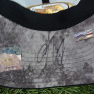 Baseball Cap With Signature JOE THORNTON autographed Edmonton Elks headgear Hat With
