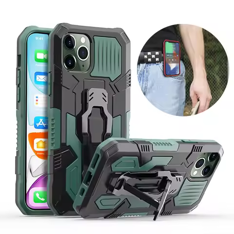 Shockproof Armor Vehicle Magnetic Case for Samsung Galaxy A10 A20 A30 A50 A70 A41 A51 A71 S20 J4 J6 