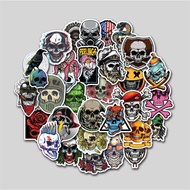 SKULL STICKER PACK SKULL/ | TUMBLER STICKER | LAPTOP STICKERS FOR SUITCASE HELMET