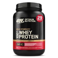 【包順豐】2磅 Optimum Nutrition Gold Standard 士多啤梨 乳清蛋白粉 + 附贈2個Optimum Nutrition 500ml 搖杯連粉隔 搖搖杯