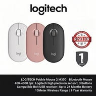 Logitech Pebble Mouse 2 Slim Bluetooth Wireless Mouse M350