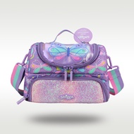 Australia smiggle original children's lunch bag girl purple butterfly kawaii messenger shoulder bag waterproof 9 inches