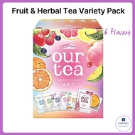 [JARDIN] Korean Fruit & Herbal Tea Variety Pack – 6 Flavors | OUR TEA Selection | TeaLovers | Health
