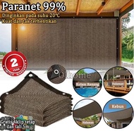 Paranet net 99% Anti-UV Sunshade Net Tabir Surya Coklat/Jaring Paranet/Paranet Shading Net/Garden Su