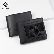 Men's Leather Wallet Fullbox GalaXy Handbag Engraved with Name as Required Wallet as a Unique and Me