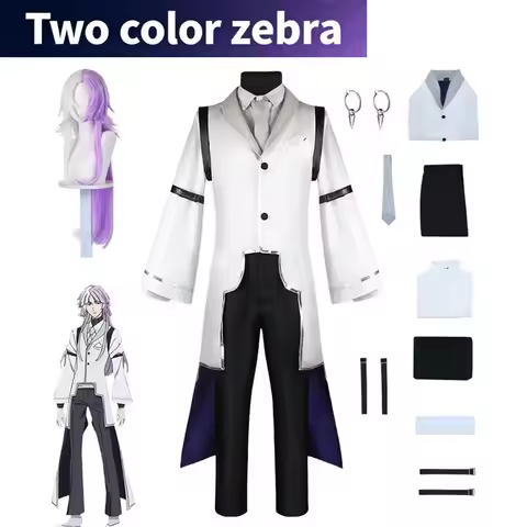 Sigma Cosplay Costume Anime BSD 4th Sigma Trench Sigma Cosplay Uniform Wig Suit Halloween Christmas 