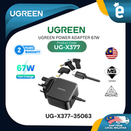 UGREEN 67W UNIVERSAL POWER ADAPTER USB C FAST CHARGE COMPATIBLE WITH HP / ASUS / ACER / IPAD MACBOOK