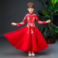 Hanfu Chinese Dress For Kids Girl China Coumute For Kids Chinese United Nation Costume For Kids Girl