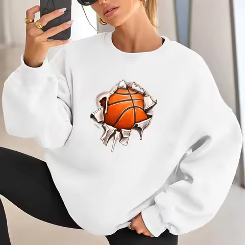 3Pcs Basketball Heat Transfer Stickers Durable Washable Iron On for Jerseys T-shirts Backpacks Masks