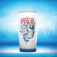 Fantastic 4 Stainless Steel Water Glass Comic 20Oz Pattern.