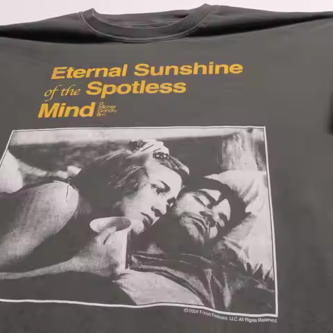 The Eternal Sunshine of A Beautiful Mind "movie Tshirt 2004 Michel Gonrai Oscar Classic Cult Movie R