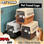 Pet Carrier Travel Cage —Dog Carrier Cat Carrier Crates Airline Approved