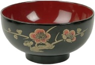 A-to-Z Supply 45-4 Soup/Rice Bowl, 9 oz., 4-3/4" x 2-1/4", Decorative Exterior, Wood Carved with Cle