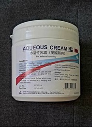 💊水溶性乳霜（英國藥典）AQUEOUS CREAM BP 500g 滋潤霜 潤膚霜 冷霜 保濕 爆拆可用