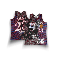 N B A JERSEY | Customised Phila delphia 76ers Sixers Le b ron J A M E S 2026 | Full Sublimation