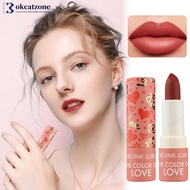 OKCATZONE 3D Natural Easy To Color Lipstick Lip Gloss Waterproof Moisturizing Lip Gloss Women Makeup