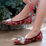 LACE LYNELLE WINTER WONDERLAND FLATSHOES ETHEL RED Ballet Flats