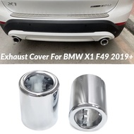 2pcs/lot Exhaust Tip Trim Cover For BMW X1 F49 F48 2019+ Exhaust Tip Replacement Tailpipe Nozzle Muf