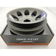 Arospeed Proton Wira 1.6 1.8 4G93 4G92 Perdana V6 adjustable Crank pulley Engine performance parts