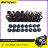 560" Lift Beehive Valve Springs Seals Fit 4.8 5.3 5.7 6.0 6.2 7.0L For Chevrolet Gen II III IV LS 4.