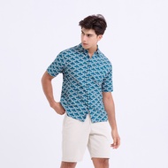 Khaki Bros. - คาคิบรอส -  Short Sleeve Shirt Relax Fit - เสื้อเชิ๊ตแขนสั้น ทรง Relax Fit - KM25S015