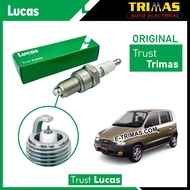 TRIMAS Hyundai Atos 1.0 1.1 SOHC G4HG 1997-2007 Original Lucas Iridium Spark Plug (4 PCS)