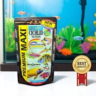 AKARI PREMIUM MAXI CICHLID TROPICAL 100 G 1MM FISH PELLET FEED/