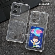 Oppo A57 4G Oppo A57 5G Oppo A77S Card Case Clear Card Slot Case Oppo A57 4G Oppo A57 5G Oppo A77S