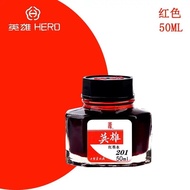 Bút máy chai mực Mực xanh đen đỏ 50ml. Nạp Bút máy