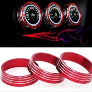 ☃3pcs Air Conditioning Heat Control Switch AC Knob Ring For Mitsubishi ASX Lancer Outlander Sporyzj
