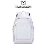 MOSSDOOM Tas Ransel Wanita Tahan Air Tas Sekolah Pragmatis Laptop Backpack