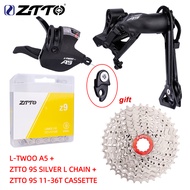 ZTTO MTB Shifter Groupset 1X8/9/10/11/12S Shifter Set Lever Rear Derailleur RD Chain 36T/40T/42T/46T