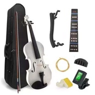 Set Aksesori Violin Hitam Violin Putih