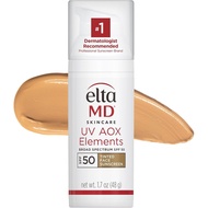 [sgstock] EltaMD UV Elements Tinted Face Moisturizer with Broad-Spectrum SPF 44, Mineral Face Sunscr