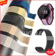 Garmin Forerunner 165 Music Milan metal magnetic watch strap Garmin Forerunner 165 wristband