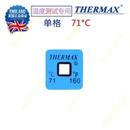 Hot Sale #Thermometer Paper Single Grid 71 Degree 82 Degree Full High Temperature UK Thermax Dishwas