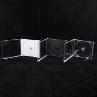 erudent Transparent Bottom CD Box Empty CD Case PP Plastic CD Case CD Case Capacity 1-2 Discs new