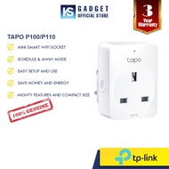 TP-Link Tapo P100 / Tapo P110 Mini Smart Home WiFi Wireless Power Socket Plug Support Remote Control
