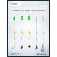 candat sotong soft plastic Labu biji tembikai diikat dengan lalat terbang, set kumpulan memancing ca
