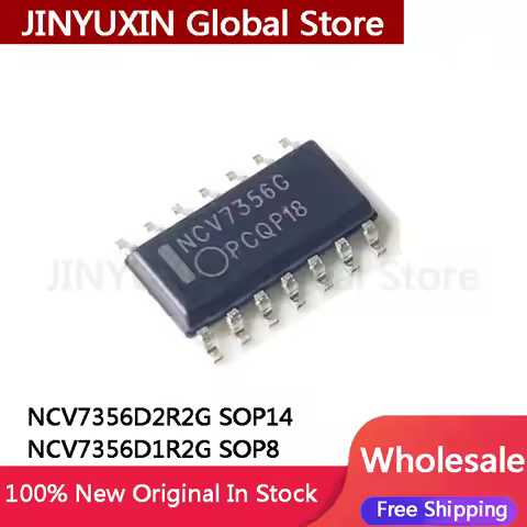 5Pcs NCV7356D2R2G SOP14 NCV7356D1R2G SOP8 NCV7356 NCV7356G V7356 IC Chip In Stock