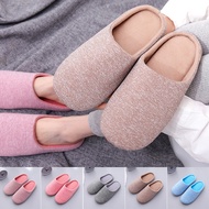 [SG SELLER] Bedroom Slipper Home Cotton Slippers Indoors Soft Slipper for Women and Men