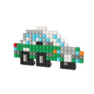 Pizel 迷你香港綠的士 點陣像素立牌擺設