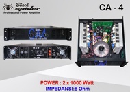 Profesional Power Amplifier Black Spider BS CA 4 BS CA4 Original