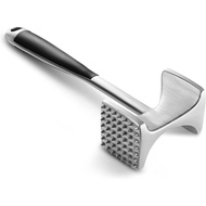 Meat Tenderizer Hammer with Comfortable-Grip Handle, Dual-side Mallet for Kitchen, Heavy Duty Pounde