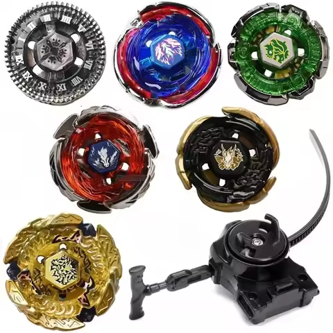 Beyx Burs Metal Fusion Blayblade Galaxy Pegasis Fury Master 4D Gyroscope System with Piano Launcher 