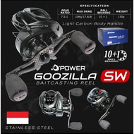 D power Godzilla carbon clicker dragSW 10kg