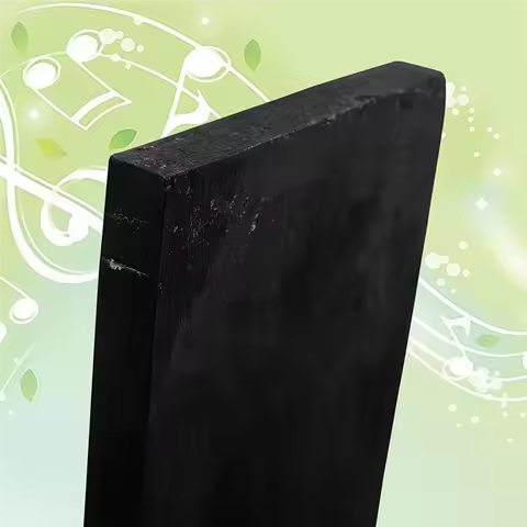 【Last-Chance!】1Pcs Guitar Fretboard Ebony Guitar Fretboard Acoustic Folk Guitar Fretboard Fingerboar