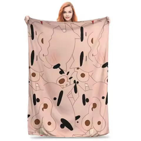 Buriburizaemon Merch Blanket Ultra Soft anime cartoon Throw Blankets for Living Room 50x60 Inches Mu