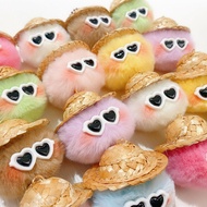 Cute cotton hat keychain MKB302