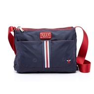 [ELLE Active] Classic Replica Series-Side Backpack/Crossbody Bag-Small-Blue Backpack Woman